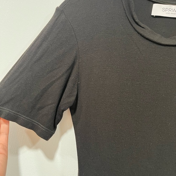 SPRWMN Black TShirt Dress Size Small - Picture 7 of 8